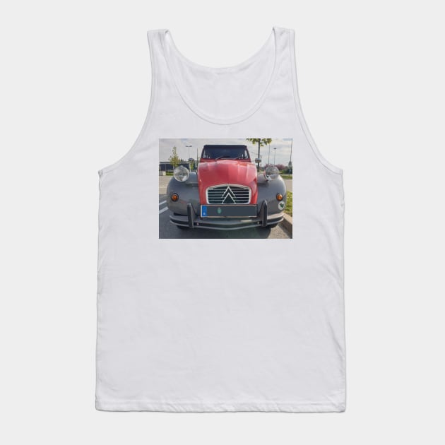 Duck Red Gray Tank Top by Roland69